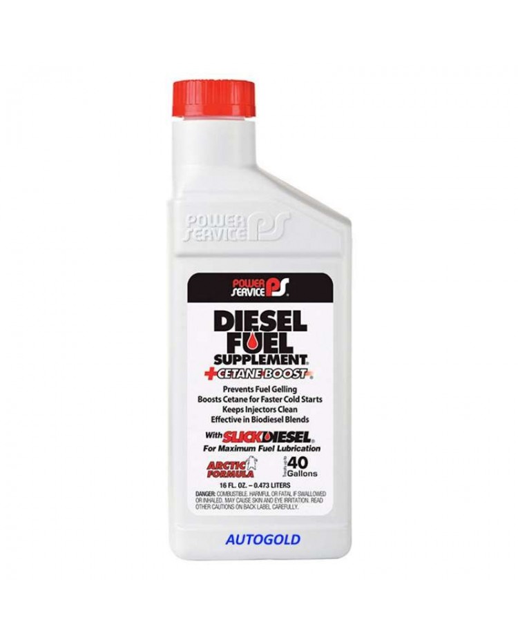 POWER SERVICE 473ml Diesel Fuel Supplement - additivo invernale gasolio  anticongelante antigelo -40°C