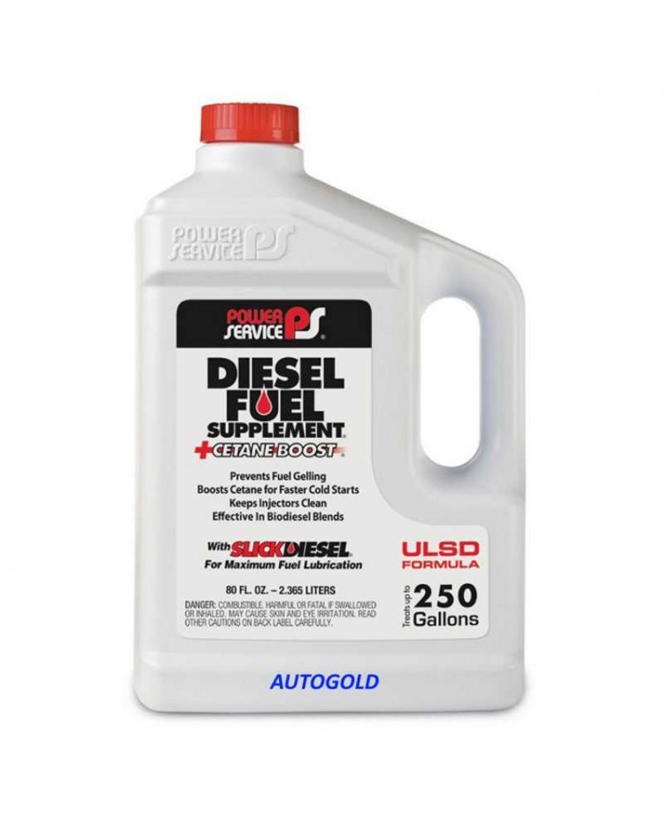 POWER SERVICE 1,89 Lt Diesel Fuel Supplement - additivo invernale gasolio  anticongelante antigelo -40°C