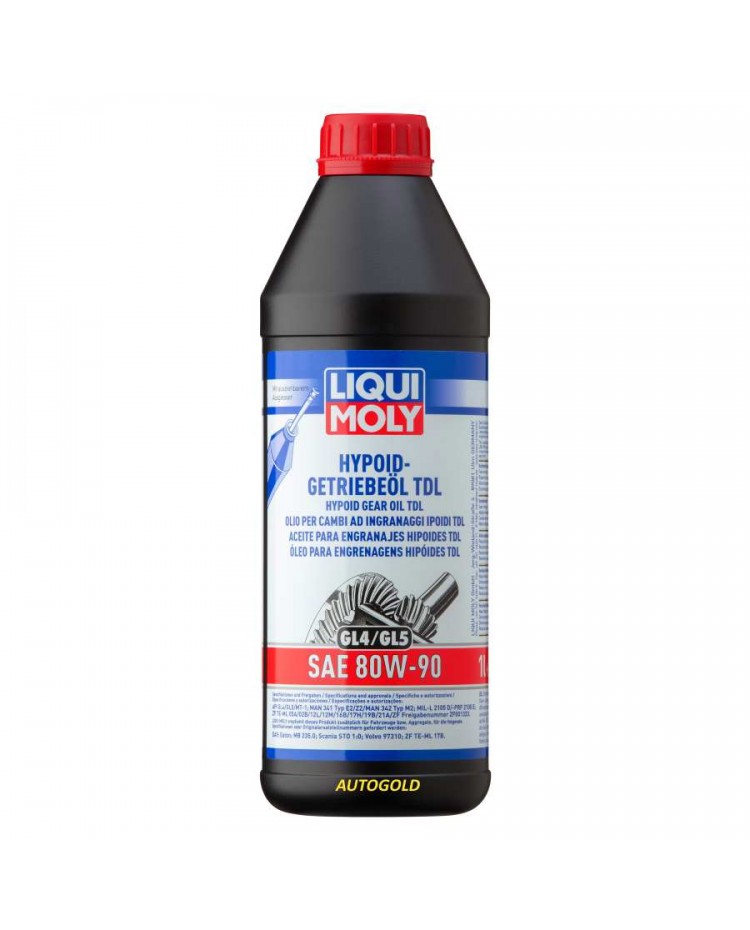 LIQUI MOLY 20645 80W-90 TDL GL4 GL5 olio ingranaggi ipoidi cambio